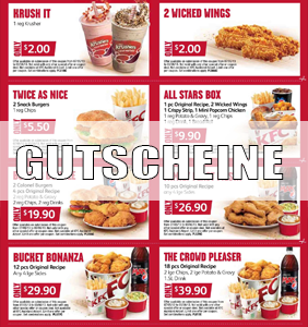 Gutscheine KFC